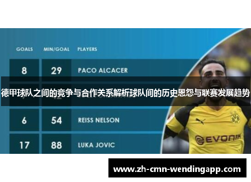 德甲球队之间的竞争与合作关系解析球队间的历史恩怨与联赛发展趋势