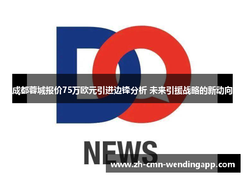 成都蓉城报价75万欧元引进边锋分析 未来引援战略的新动向