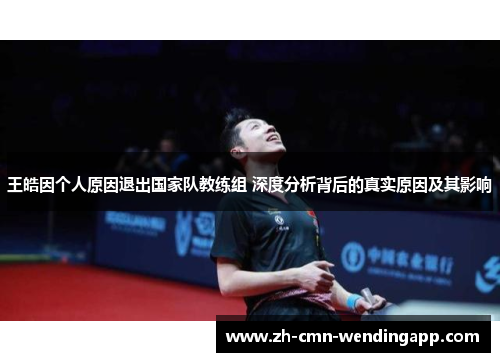 王皓因个人原因退出国家队教练组 深度分析背后的真实原因及其影响