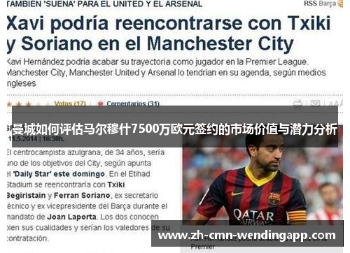 曼城如何评估马尔穆什7500万欧元签约的市场价值与潜力分析 曼城如何评估马尔穆什7500万欧元签约的市场价值与潜力分析