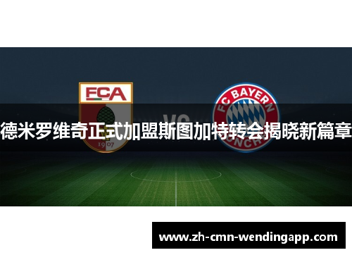 德米罗维奇正式加盟斯图加特转会揭晓新篇章